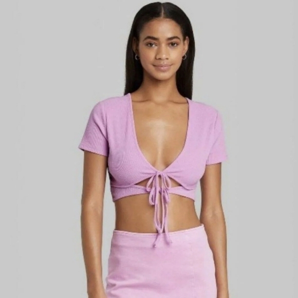 Wild Fable double tie versitle shirt - Picture 1 of 8